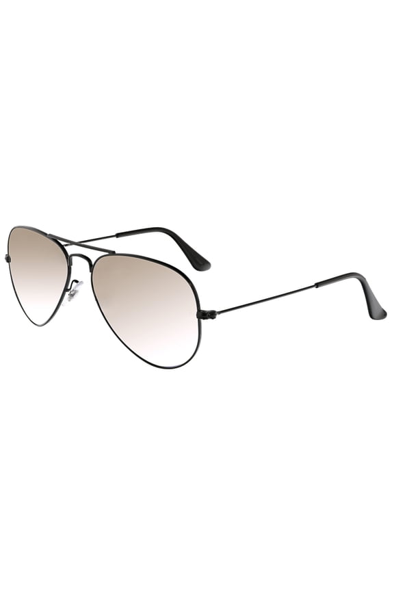 Men's Gradient RB3025-002/4O-55 Black Aviator Sunglasses