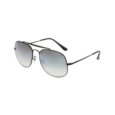 Ray-Ban Men's Gradient The General RB3561-002/9U-57 Black Square Sunglasses