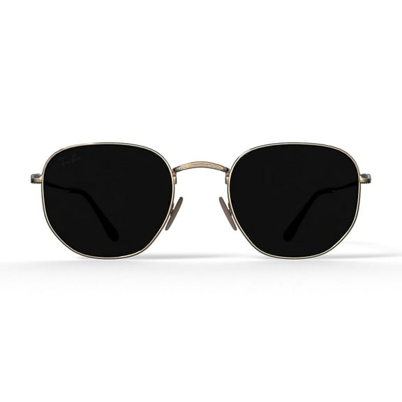 Ray-Ban Men's Hexagonal RB3548N-00151-21 Gold Geometric Sunglasses