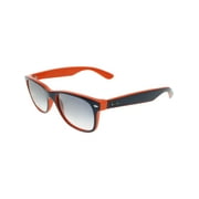 Ray-Ban Mens New Wayfarer RB2132-789/3F-55 Orange Sunglasses