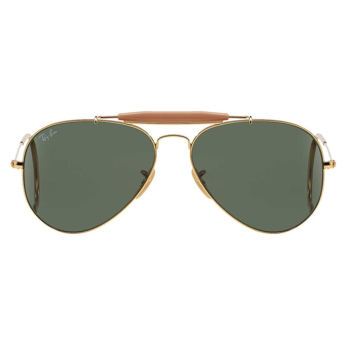 Ray-Ban Men's Outdoorsman RB3030-L0216-58 Gold Aviator Sunglasses