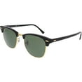 thumbnail image 1 of Ray-Ban Men's Polarized 195 RB3016-901/58-51 Gold Butterfly Sunglasses, 1 of 3