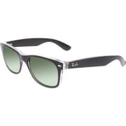 Ray-Ban Mens Polarized New Wayfarer RB2132-605258-55 Black Square Sunglasses