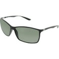 thumbnail image 1 of Ray-Ban Men's Polarized RB4179 RB4179-601S/9A-62 Black Rectangle Sunglasses, 1 of 3