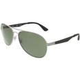 thumbnail image 1 of Ray-Ban Men's Polarized Rb3549-004/9A-61 Silver Sunglass, 1 of 3