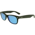 thumbnail image 1 of Ray-Ban Men's RB2132-622/17-52 Black Wayfarer Sunglasses, 1 of 3