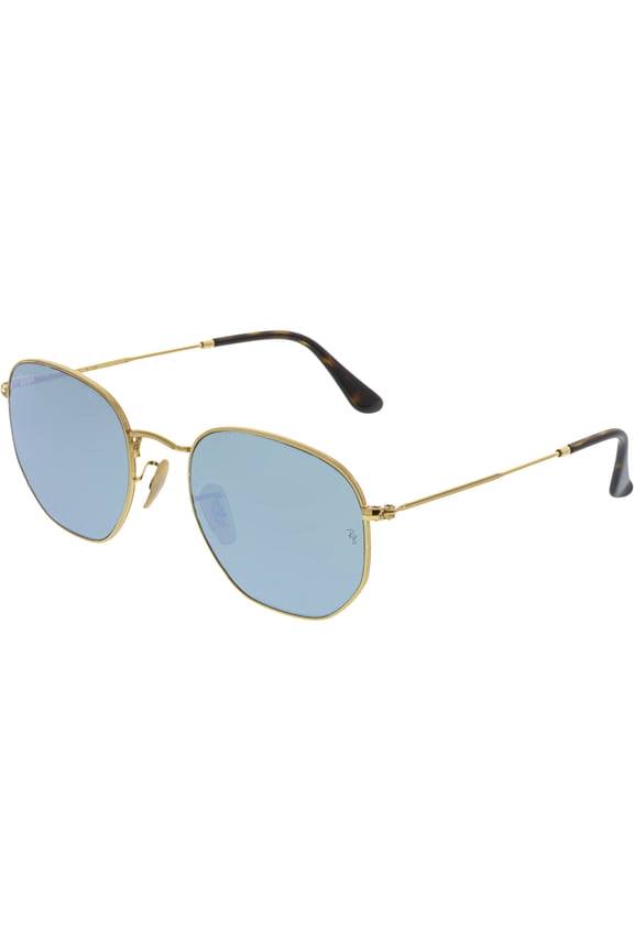 Men's RB3548N-001/30-54 Gold Oval Sunglasses