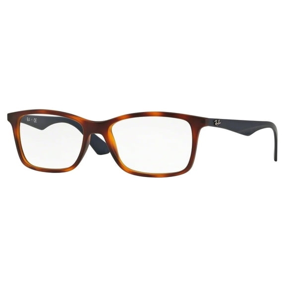 RAY BAN Eyeglasses RX 7047 5574 Matte Light Havana 56MM