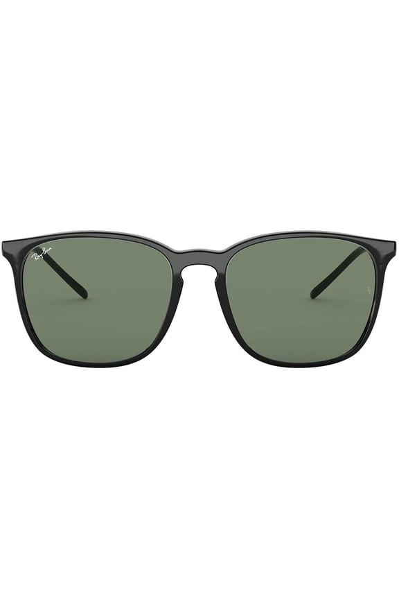 Men's Rb4387f Asian Fit Round Sunglasses