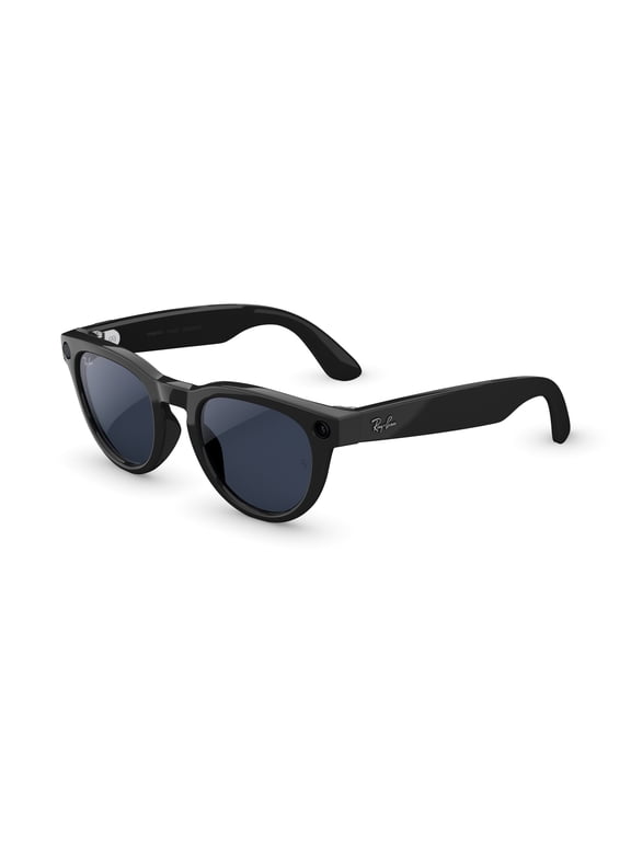 Ray-Ban Meta (Gen 2), Headliner Low Bridge Fit, Shiny Black, Transitions® Sapphire Lenses