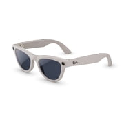 Ray-Ban Meta Gen 2, Skyler, Shiny Chalky Grey, Transitions  Sapphire Lenses | Smart AI Glasses