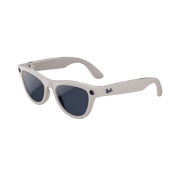 Ray-Ban Meta Gen 2, Skyler, Shiny Chalky Grey, Transitions  Sapphire Lenses | Smart AI Glasses