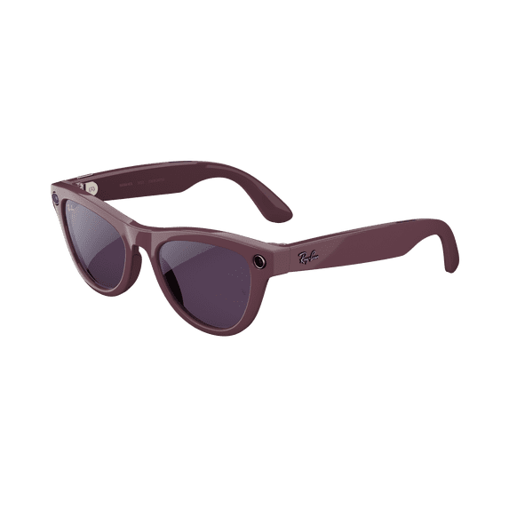 Ray-Ban Meta (Gen 2), Skyler, Shiny Mystic Violet, Transitions® Amethyst Lenses | Smart AI Glasses