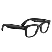 Ray-Ban Meta Wayfarer Gen 2 Smart Glasses, AI Meta Glasses with Photo and Video, Size 53, Matte Black/Clear