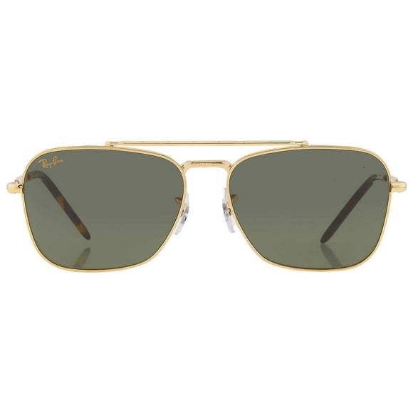 Ray Ban New Caravan Green Square Unisex Sunglasses RB3636 919631 58