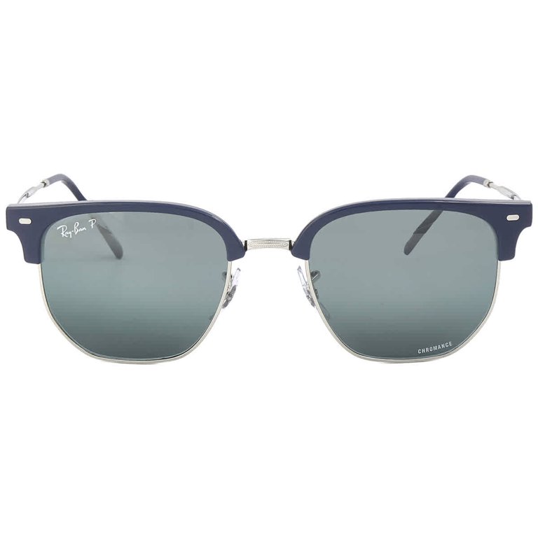 Ray Ban New Clubmaster Polarized Blue Mirrored Unisex