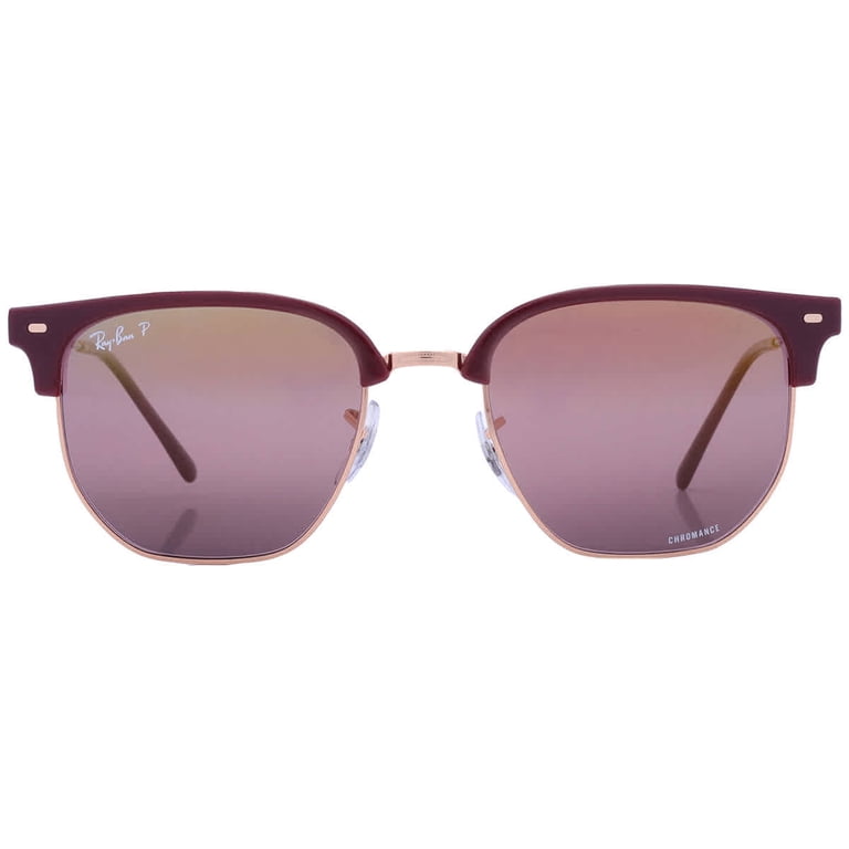 Ray ban Sunglasses Clubmaster Unisex Purple NEW CLUBMASTER KIDS Sunglasses in Opal Violet On Silver and  main image 2
