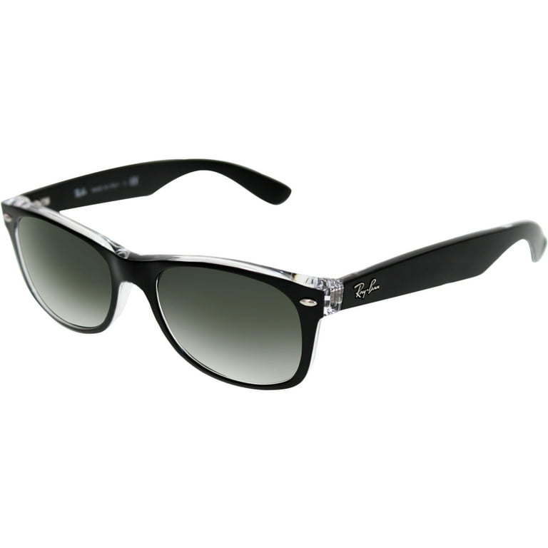 Ray-Ban RB2132 Wayfarer - Rectangle Matte Black Frame Prescription  Sunglasses