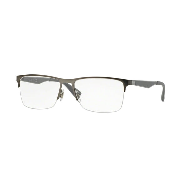 Ray-Ban Ophthalmic Eyeglasses RX6335 2855 Matte Gunmetal 54mm
