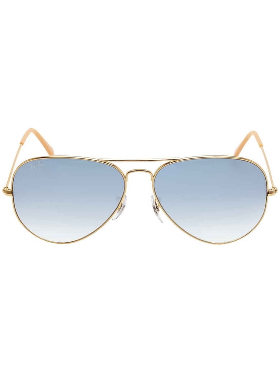 Ray Ban Original Aviator Blue Gradient Sunglasses RB3025 001/3F 62