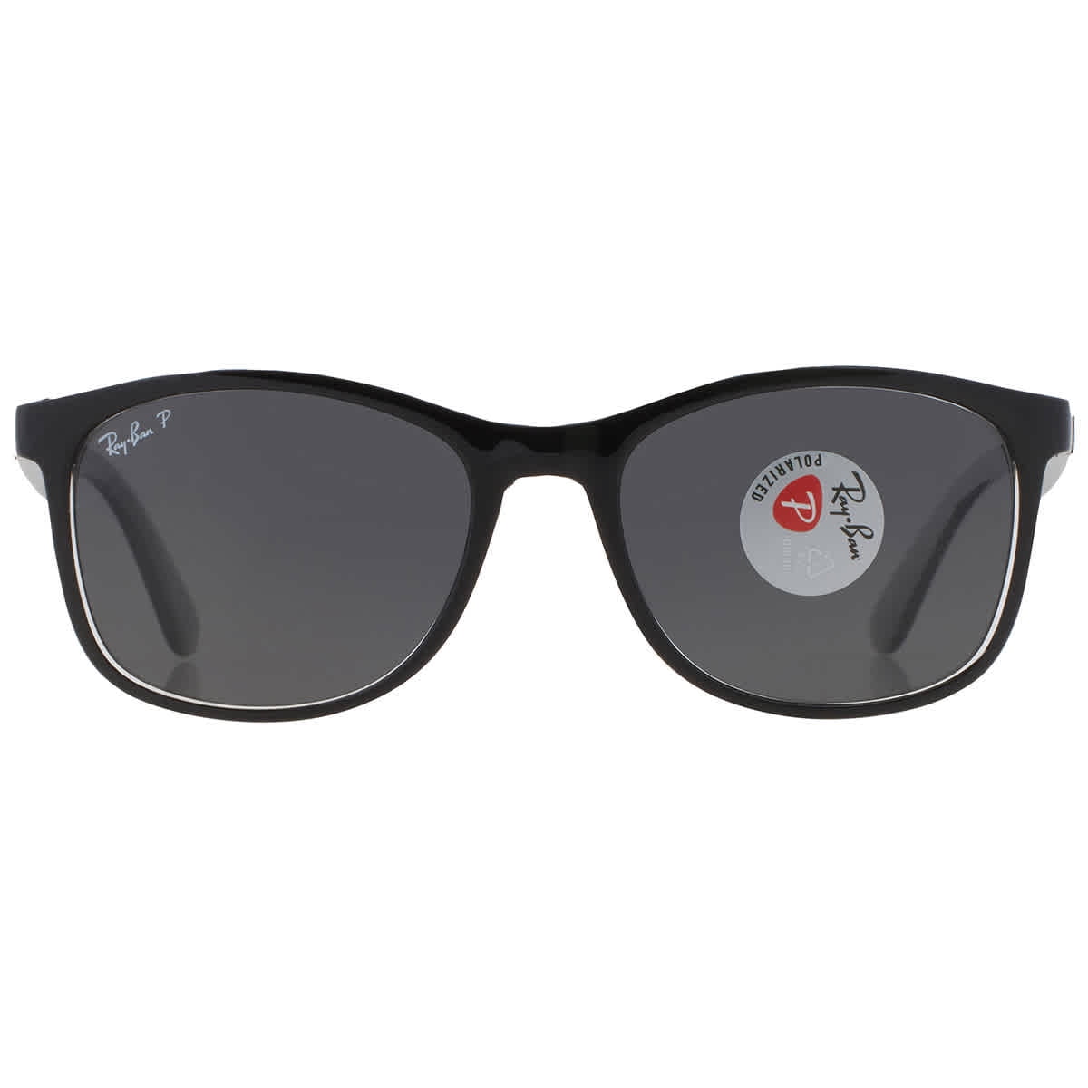 Polarized Ray Ban Sunglasses☀️ ? Ray-Ban 0RB4428 Polarised Sunglasses In Black / Polar Black  main image 3