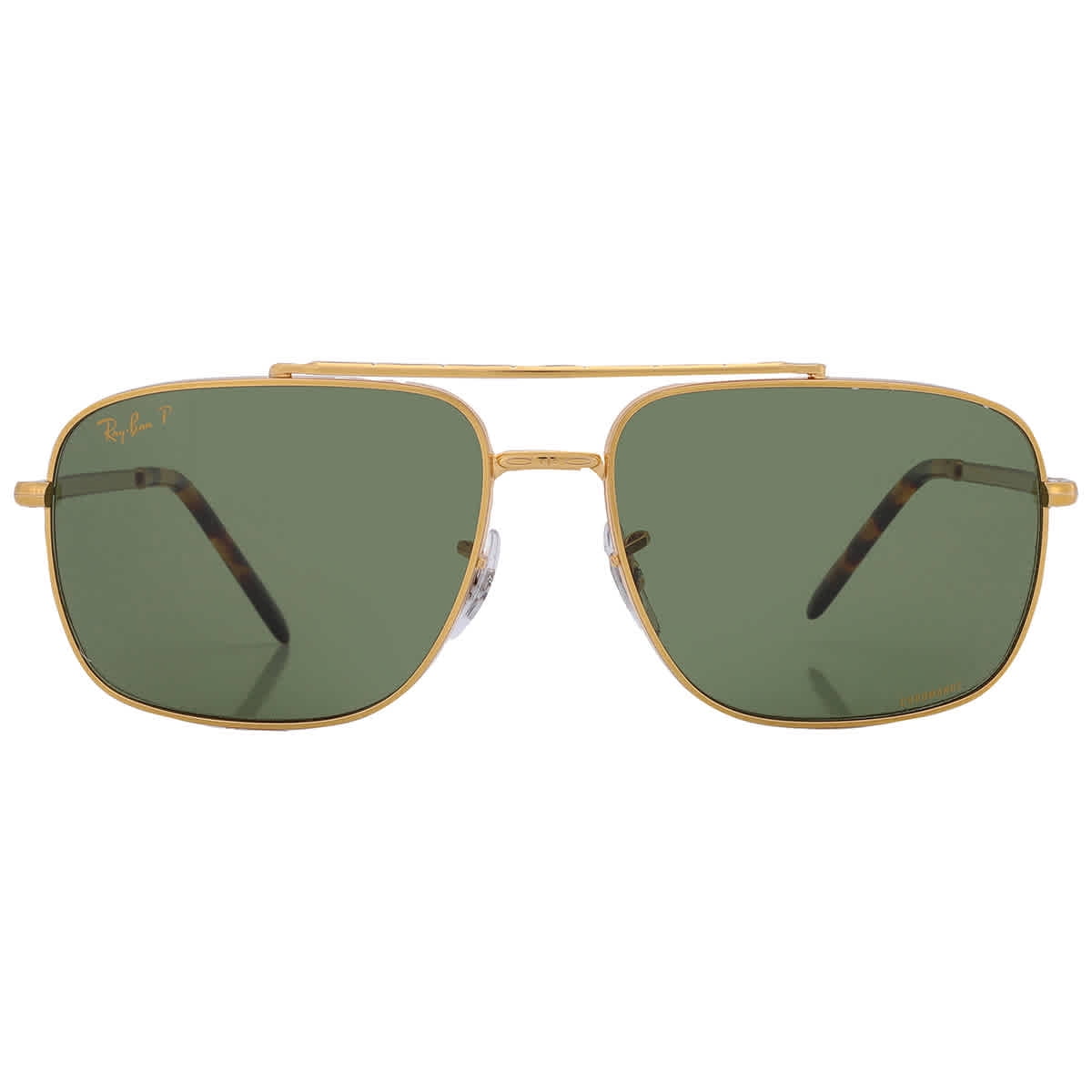 Ray-Ban-Polarized-Dark-Green-