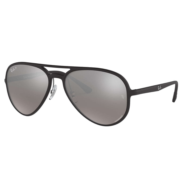 Ray-Ban Polarized Chromance Black Aviator Sunglasses Ray-Ban RB3751CH Chromance Sunglasses | Black | FARFETCH main image 2