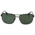 thumbnail image 1 of Ray Ban RB 3533 002/9A - Black/Green Polarized by Ray Ban for Unisex - 57-17-140 mm Sunglasses, 1 of 5