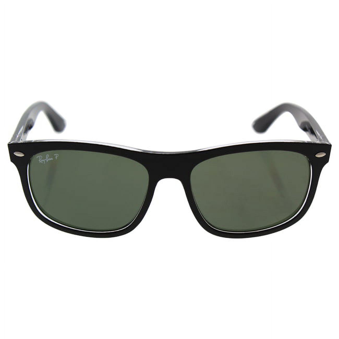 Ray Ban RB 4222 6052/9A - Black/Green Classic Polarized by Ray Ban for Men - 56-16-145 mm Sunglasses - image 1 of 3