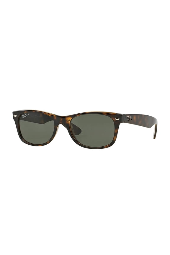 RB2132 NEW WAYFARER 902/58 52M Tortoise/Crystal Green Polarized Sunglasses For Men For Women