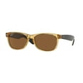 thumbnail image 1 of Ray-Ban RB2132 NEW WAYFARER 945/57 55M Honey/Crystal Brown Polarized Sunglasses For Men, 1 of 2