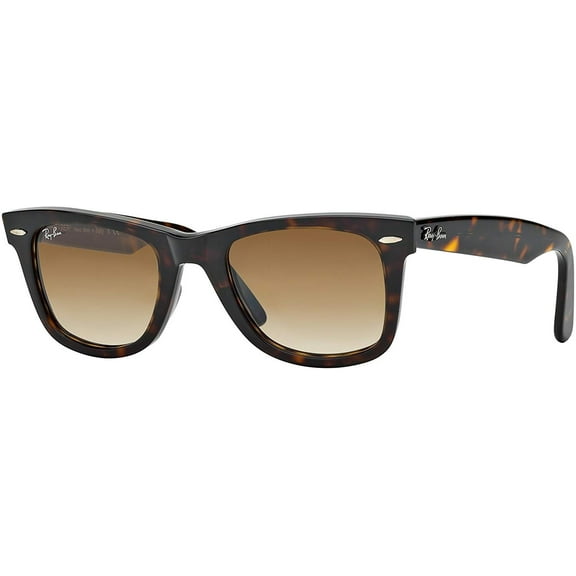 Ray Ban RB2140 WAYFARER 902/51 50M Tortoise/Crystal Brown Gradient Sunglasses For Men For Women