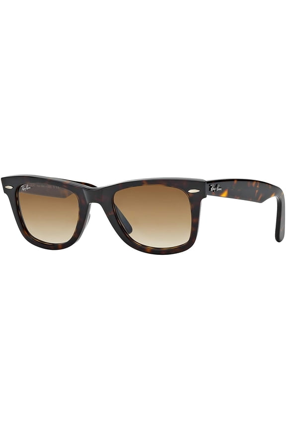 Ray Ban RB2140 WAYFARER 902/51 50M Tortoise/Crystal Brown Gradient Sunglasses For Men For Women