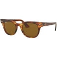 thumbnail image 1 of Ray-Ban RB2168 METEOR 954/33 50M Striped Havana/Brown Sunglasses For Men For Women, 1 of 4
