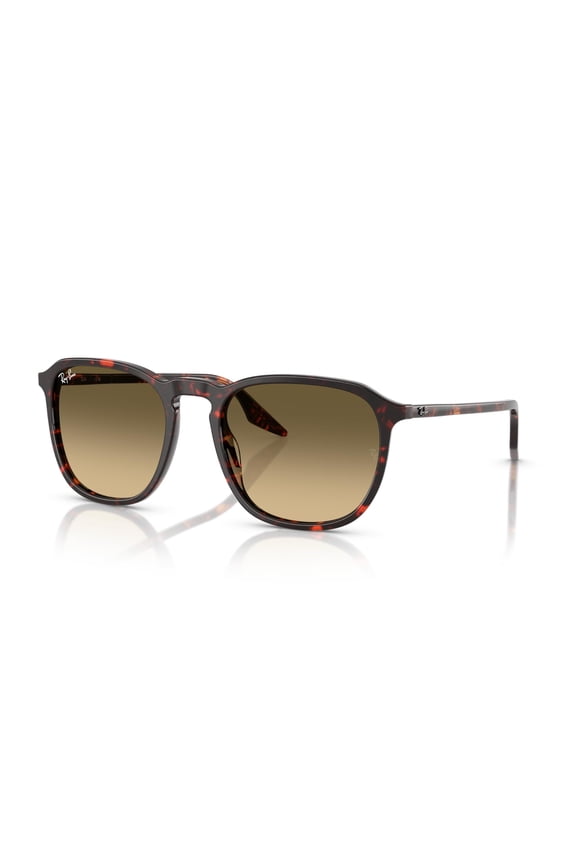RB2203 14290A 52MM Havana Red Turtle/Brown Black Square Sunglasses for Men for Women