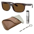 thumbnail image 1 of Ray-Ban RB2389 BALORETTE POLARIZED Square-Round Shaped Sunglasses for Men & Women - Includes Official Rayban Eyewear Kit - Ideal Formal & Casual Wear Sunglasses - B-15 Brown Lens, 1 of 6
