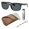 thumbnail image 1 of Ray-Ban RB2389 BALORETTE Square-Round Shaped Non-Polarized Sunglasses for Men & Women - Includes Official RAYBAN Eyewear Kit - Ideal Formal & Casual Wear Sunglasses - Blue Lens, 1 of 6