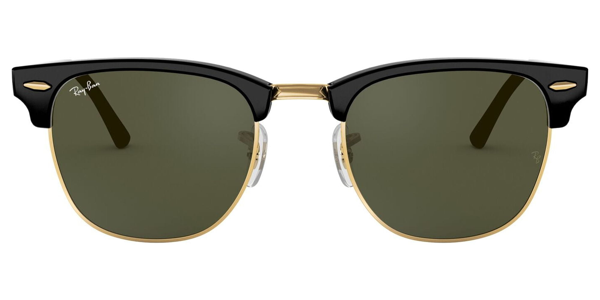 Ray-Ban / サングラス/ウェリントン/BRW/GRN/メンズ/RB3016 Ray-Ban RB3016 Clubmaster Adult Sunglasses - Walmart.com