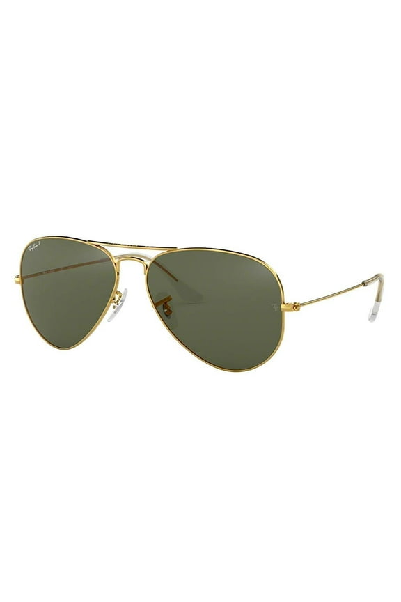 Ray Ban RB3025 001/58 58M Gold/Polarized Green Aviator