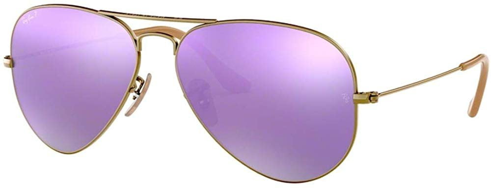 Polarized Violet Ray Bans NEW WAYFARER CLASSIC Sunglasses In