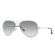 Ray-Ban RB3025 Classic Aviator Sunglasses, 55MM, Gradient Lens