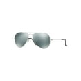 thumbnail image 1 of Ray-Ban RB3025 Classic Aviator Sunglasses, 55MM, 1 of 2