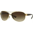 thumbnail image 1 of Ray-Ban RB3386 001/13 63M Arista/Brown Gradient Sunglasses For Men For Women, 1 of 4
