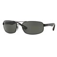 thumbnail image 1 of Ray-Ban RB3445 006/P2 61M Matte Black/Dark Grey Polarized Sunglasses For Men, 1 of 4