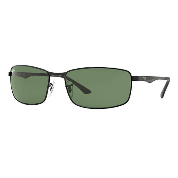 Ray-Ban RB3498 002/71 64M Black/Green Sunglasses For Men