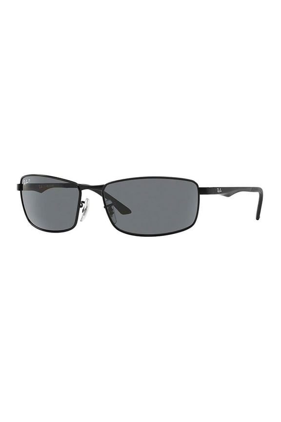 Ray-Ban RB3498 006/81 64M Matte Black/Grey Polarized Sunglasses For Men