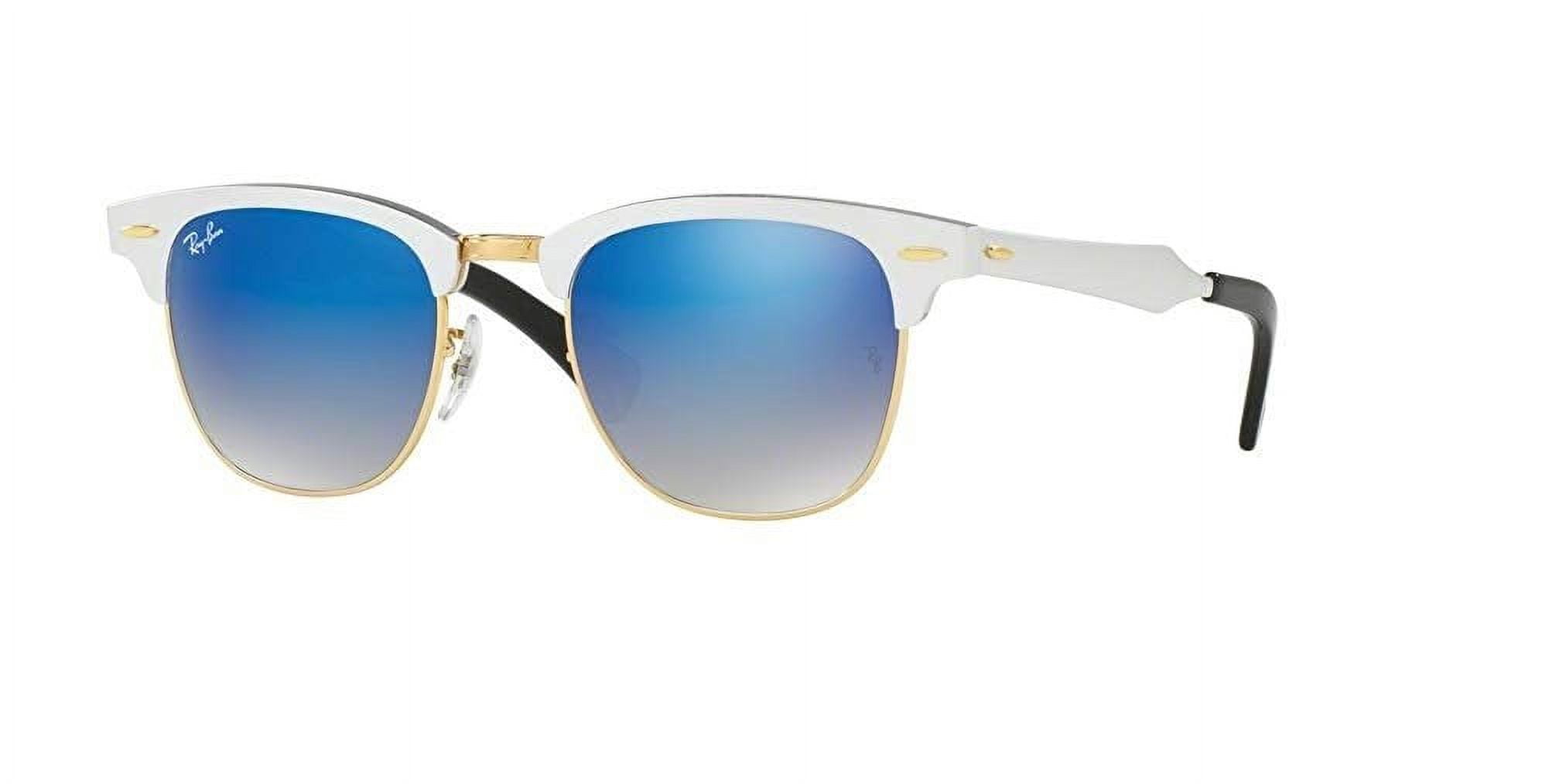 Ray Ban RB3507 CLUBMASTER ALUMINUM 137 7Q 51M Brushed