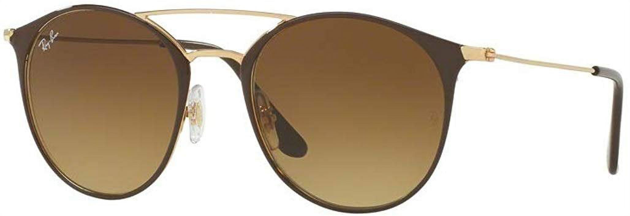 Ray-Ban RB3546 900985 49M Gold Top Brown/Brown Gradient Sunglasses For Men For Women - image 1 of 5