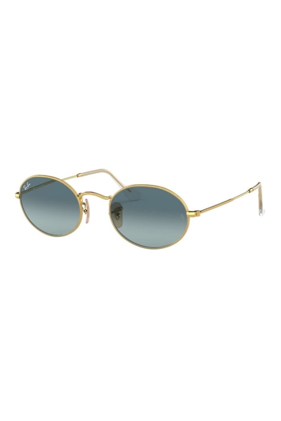 RB3547 54mm Oval Gradient Sunglasses (Gold/Blue)