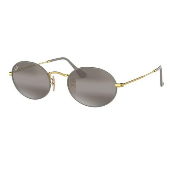 Ray-Ban RB3547 54mm Oval Gradient Sunglasses (Gold/Gray)